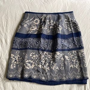 100% silk skirt